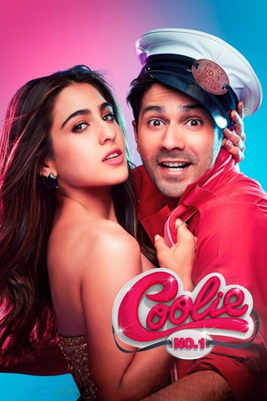 Coolie No. 1 Hindi Dubbed Movie Poster (2020)