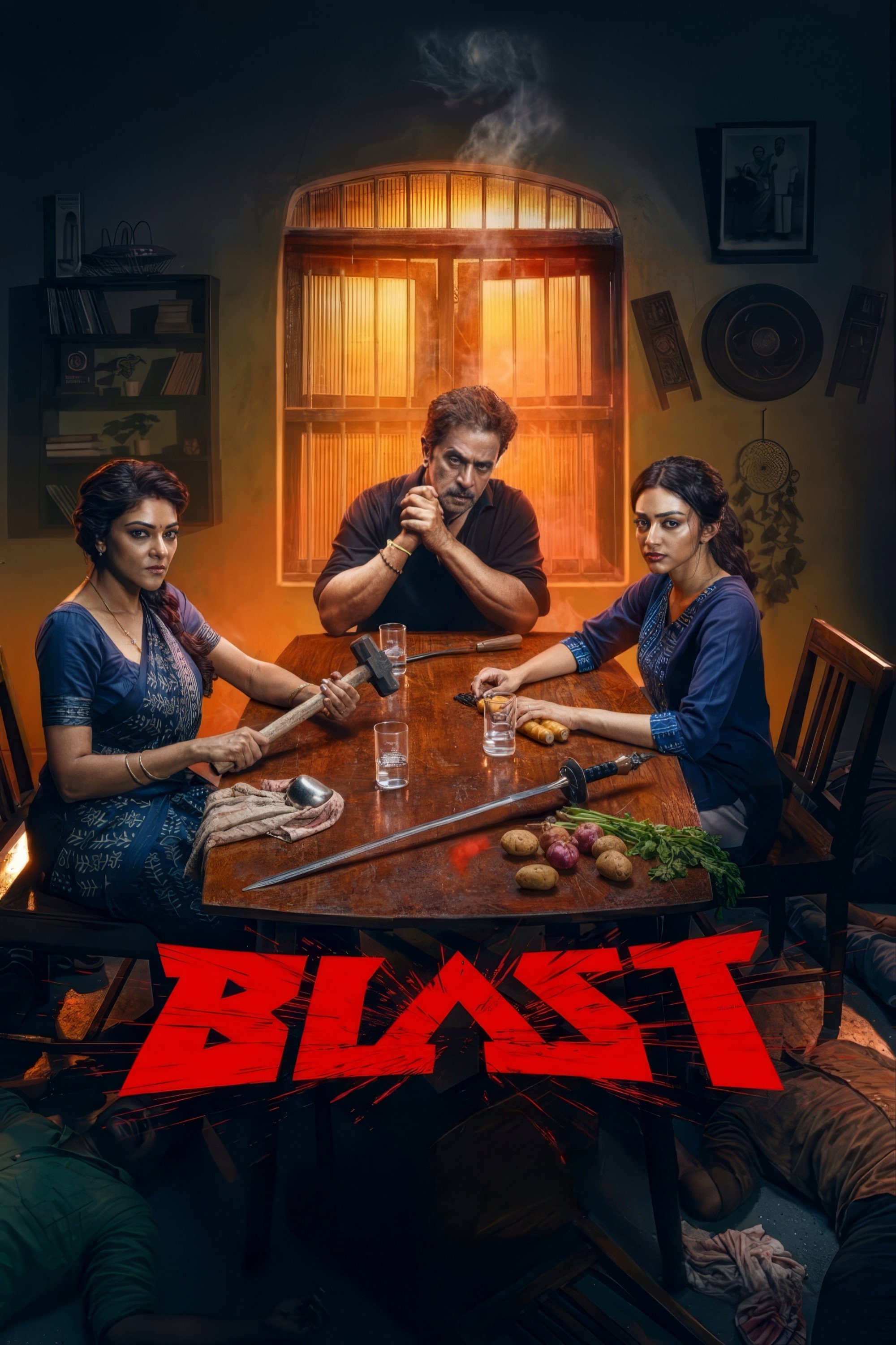 Blast Hindi Dubbed Movie Poster (2026)