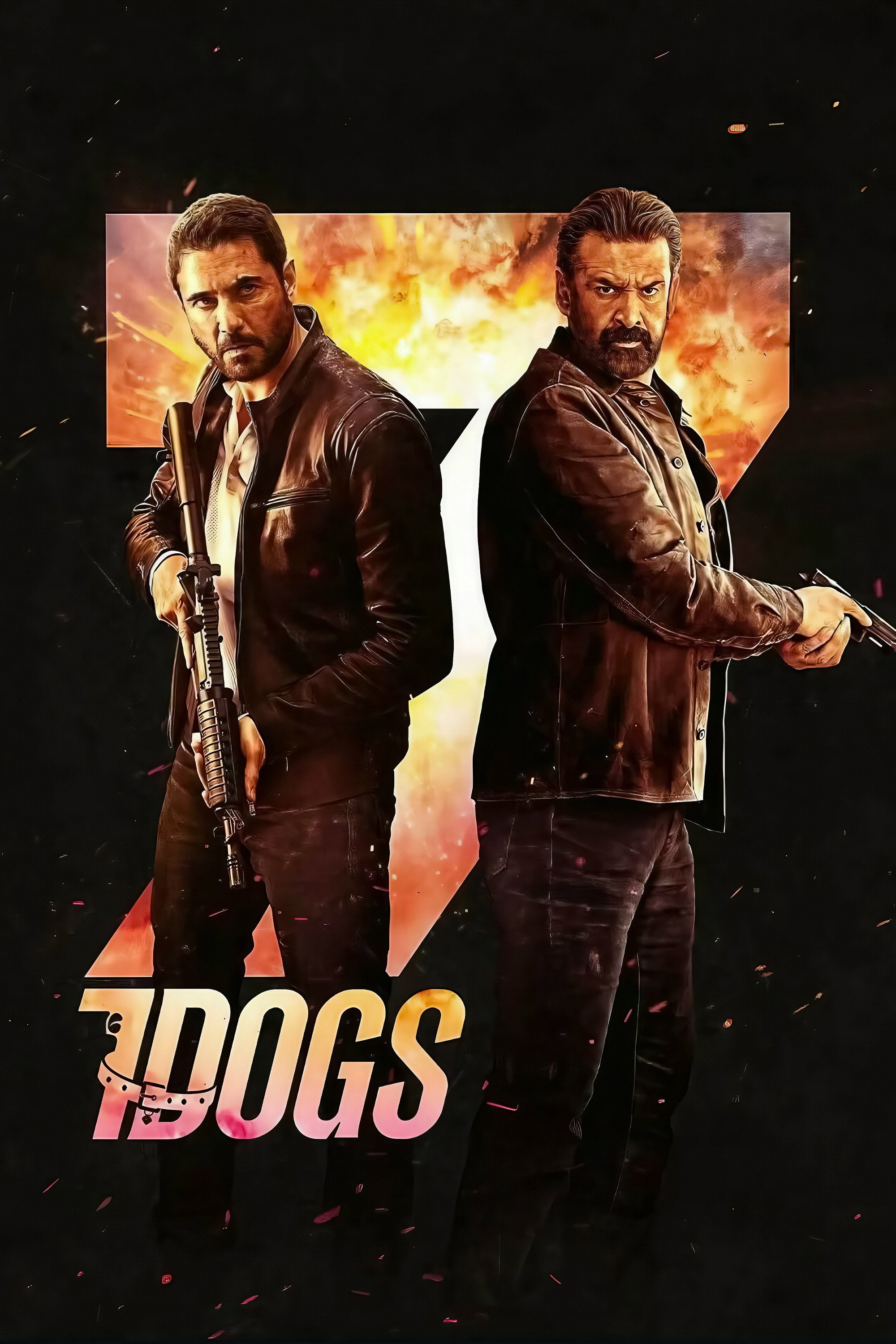 7 Dogs Hindi Dubbed Movie Poster (2026)