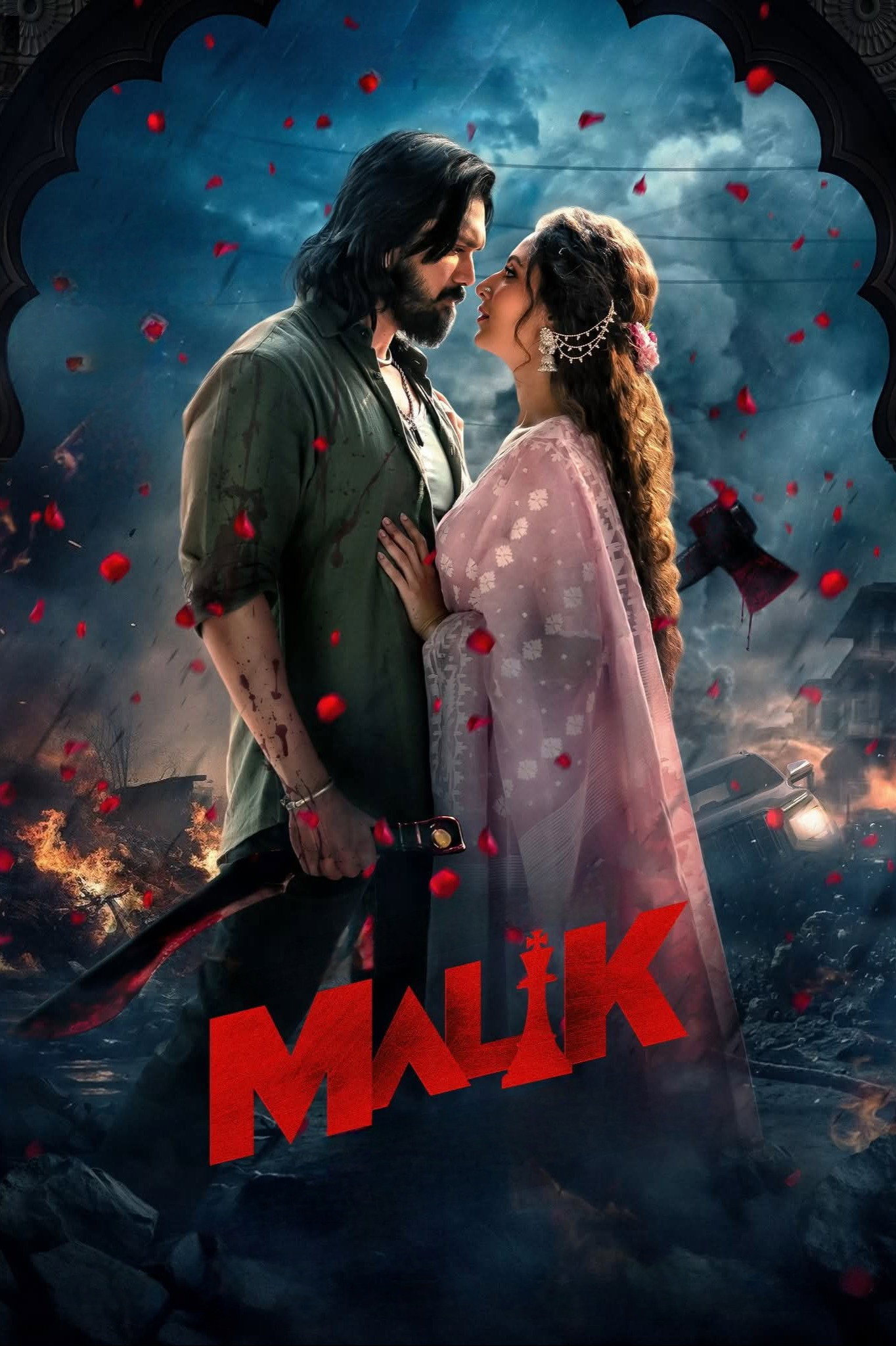 Malik Hindi Dubbed Movie Poster (2026)